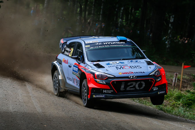 Kevin Abbrink WRC Finland